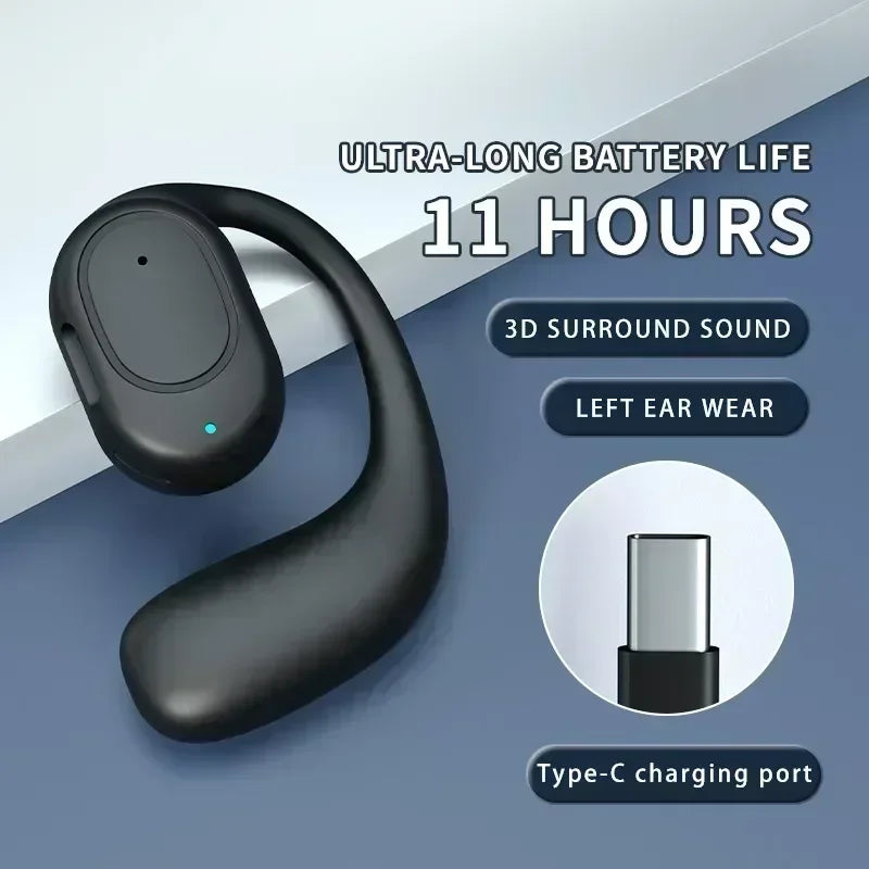 EOENKK Wireless Bluetooth In-Ear Headphones with Mic – Lightweight, With Volume Control