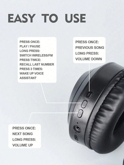 Wireless In-Ear Bluetooth Headphones with Active Noise Cancellation