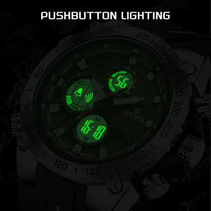 LIGE Dual Display Sports Watch