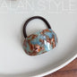 Semicircle Buckle Ponytail Holder