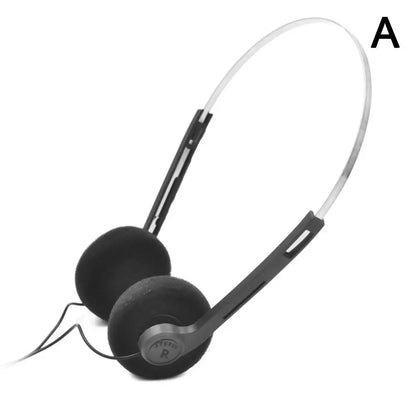 CUJMH Over-Ear Wired Headphones with Active Noise Cancellation & Balanced Armature Sound