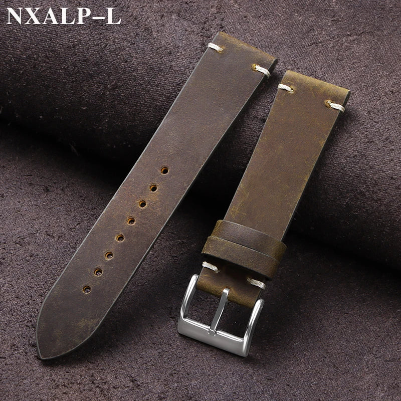 Premium Genuine Leather Watch Strap