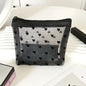 Clear Mesh Cosmetic Bag