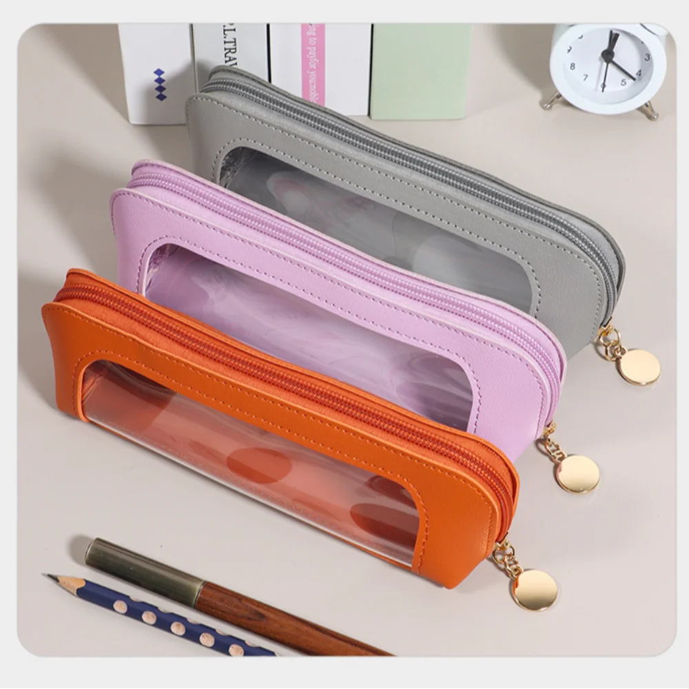 Portable PU Makeup Brush & Toiletry Organizer Bag