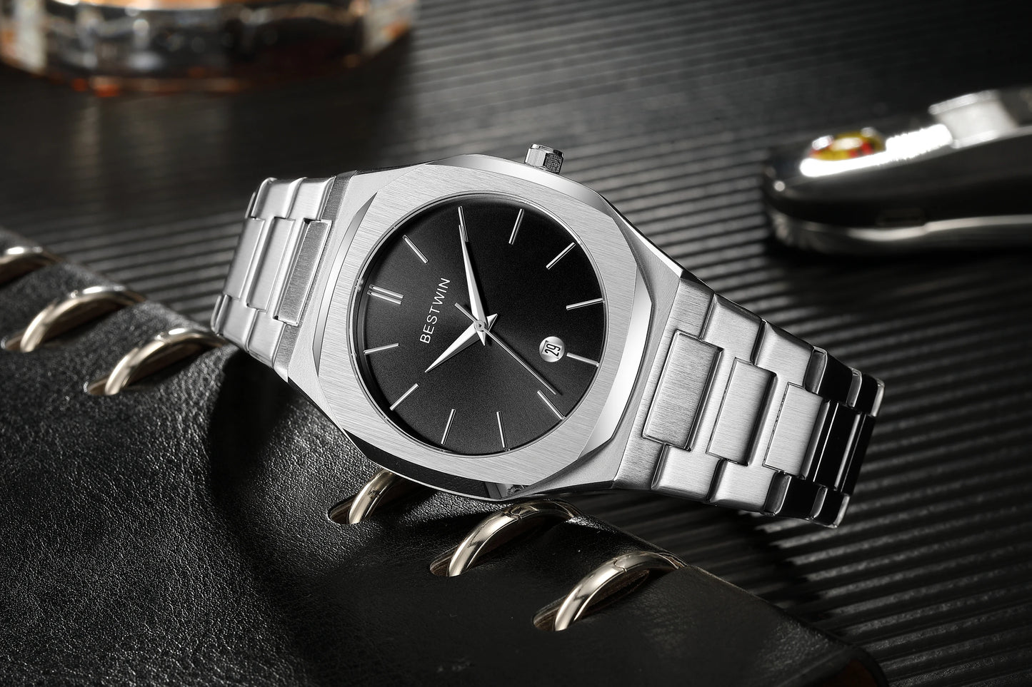 Gorben  Luxury Stainless Steel Watch