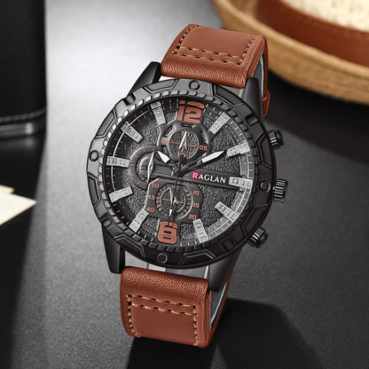 Wal-Joy WJ079 Leather Quartz Watch