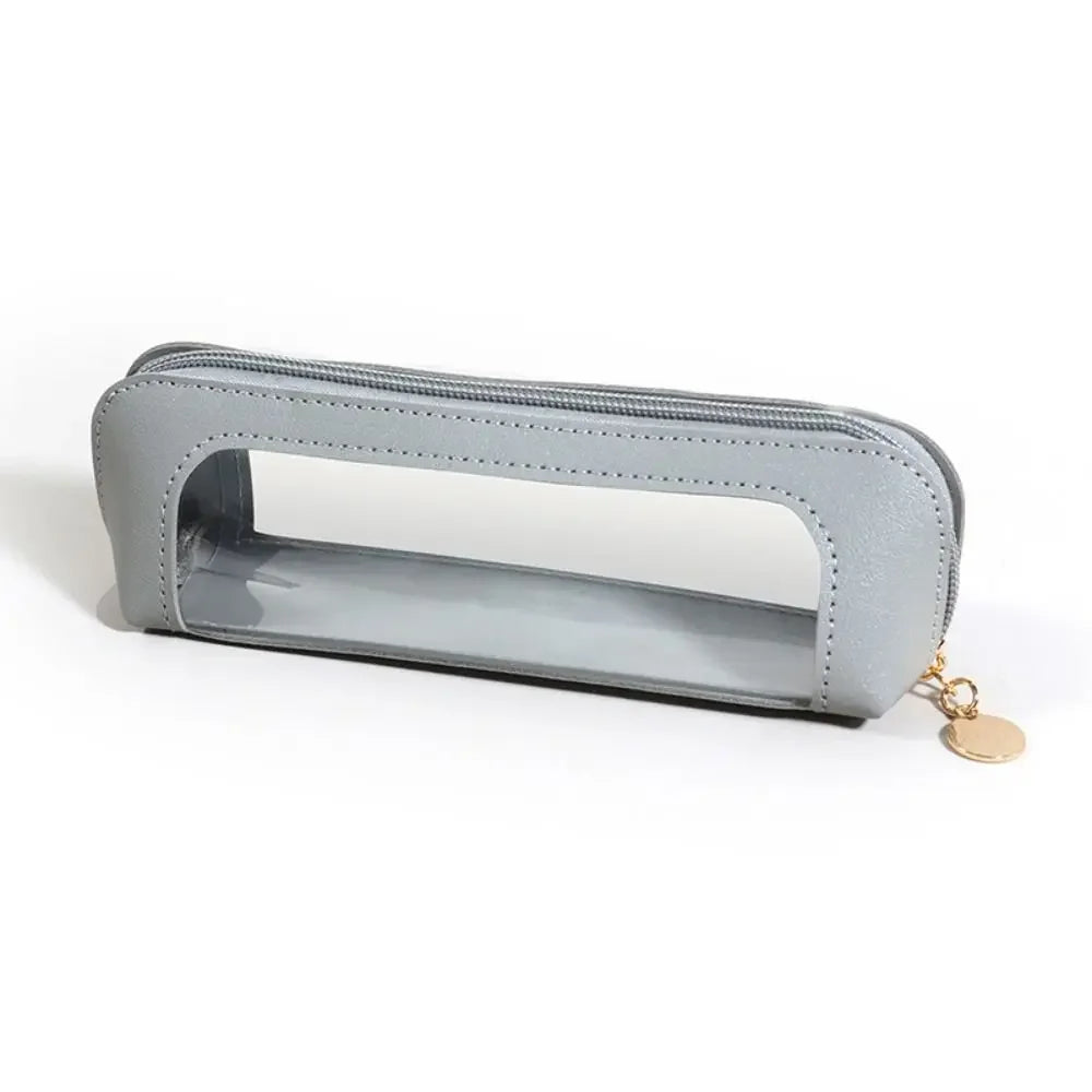 Portable PU Makeup Brush & Toiletry Organizer Bag