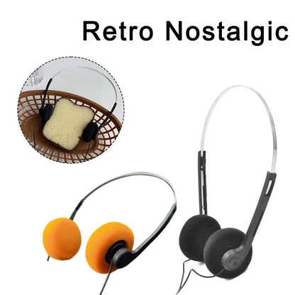 CUJMH Over-Ear Wired Headphones with Active Noise Cancellation & Balanced Armature Sound