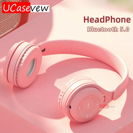 Ucasevew Wireless Bluetooth In-Ear Headphones with Active Noise Cancellation & Volume Control