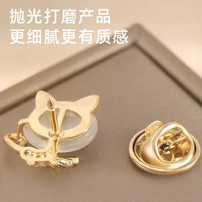Fashion Flower & Bow Brooch Set