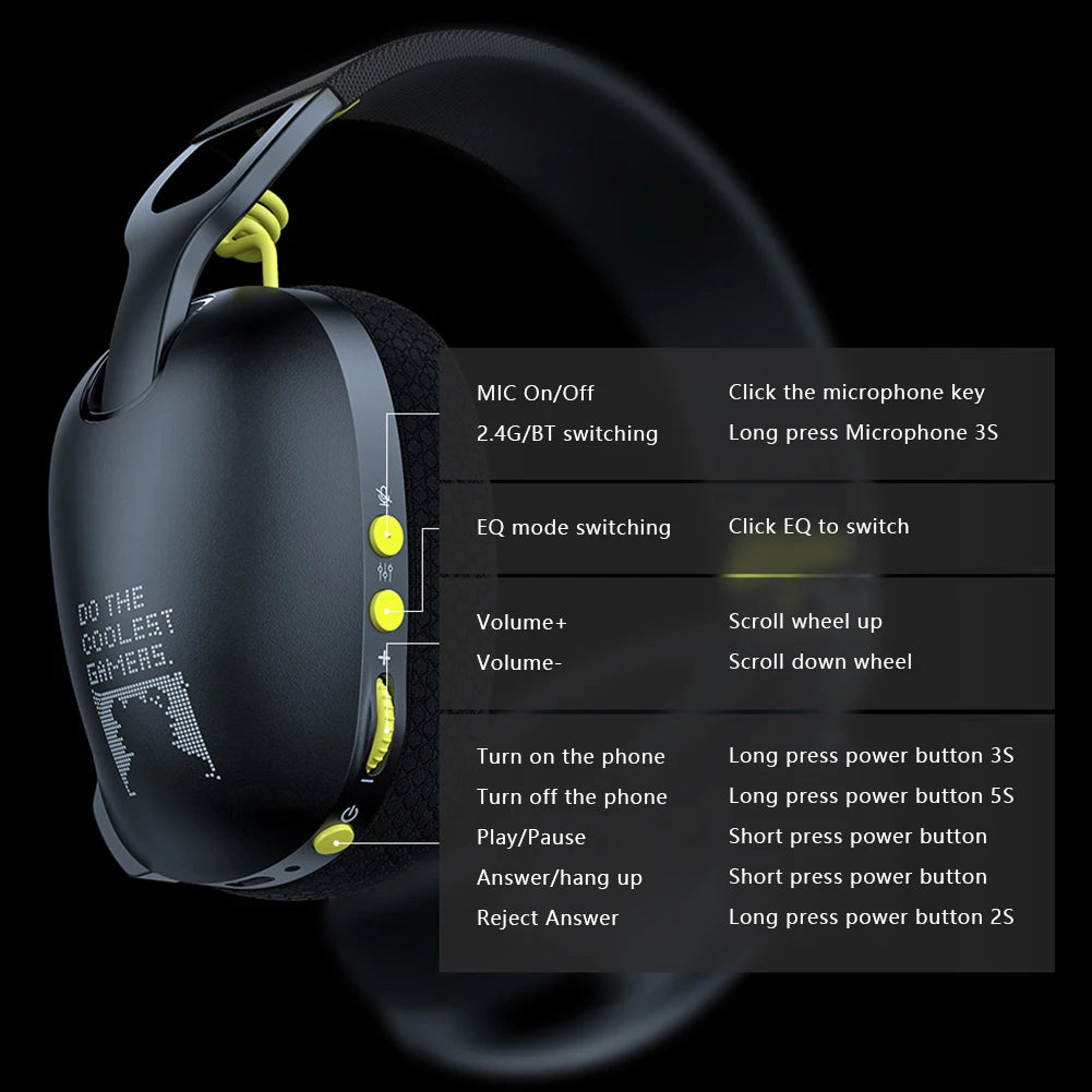 ALLOYSEED Wireless & Wired Headphones with Active Noise Cancellation & Hybrid Sound Technology