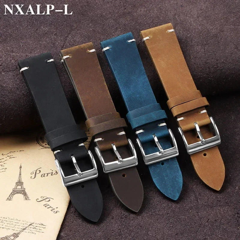 Premium Genuine Leather Watch Strap