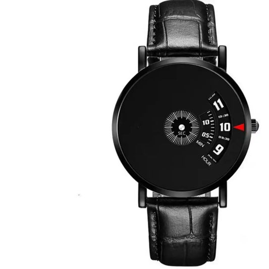 WOKAI Leather Quartz Watch