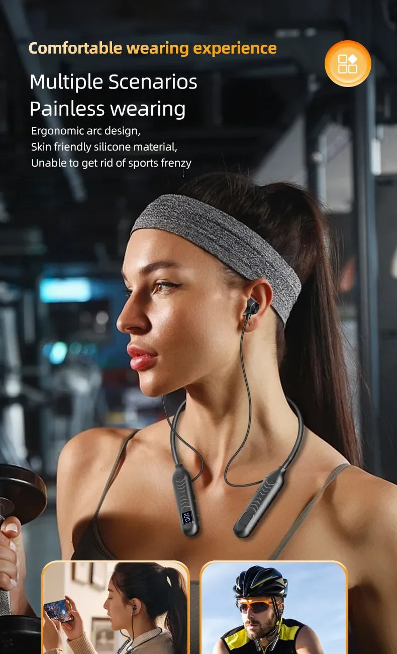 Wireless Bluetooth In-Ear Earphones with Mic