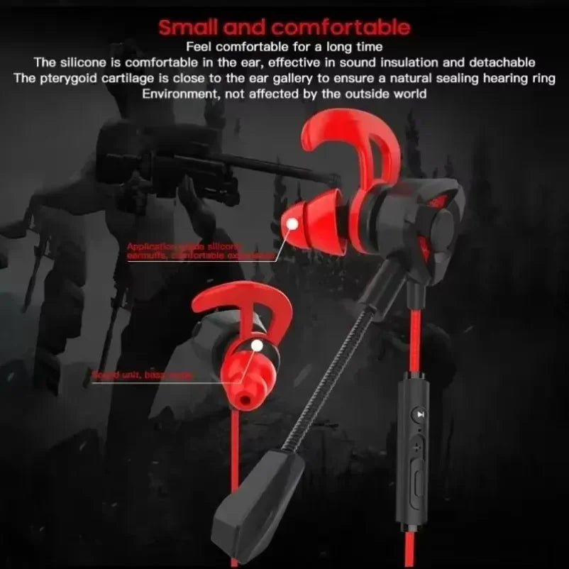 VIKEFON Wired TWS In-Ear Headphones