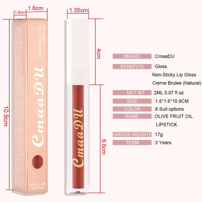 Long-Lasting, Waterproof Lip Gloss Set