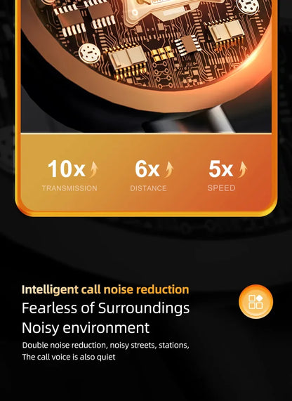 Wireless Bluetooth In-Ear Earphones with Mic
