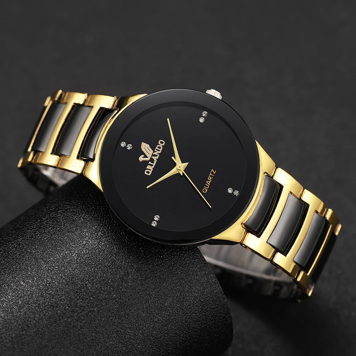 yolako Stainless Steel Quartz Watch