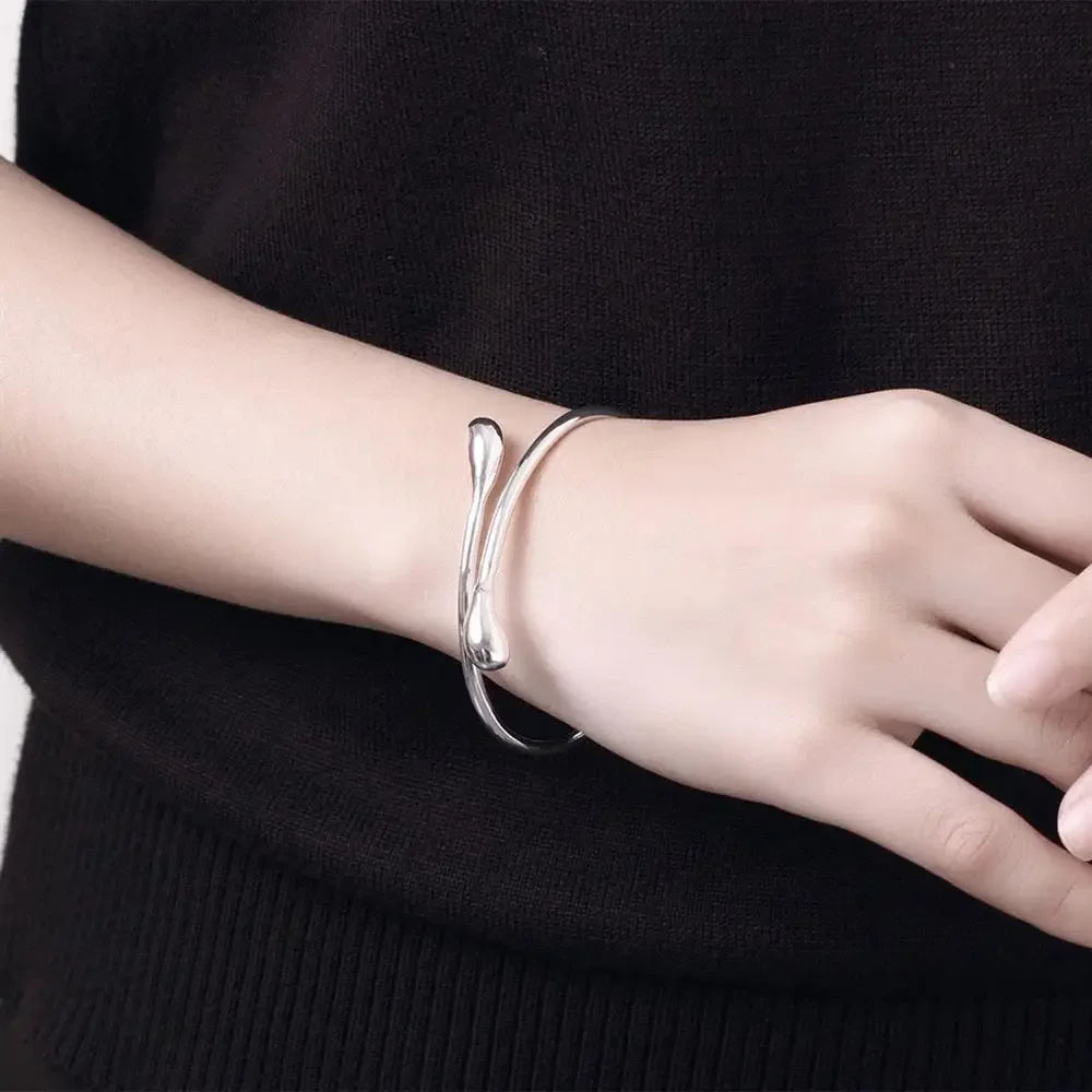Elegant Silver Plated Jewelry Set