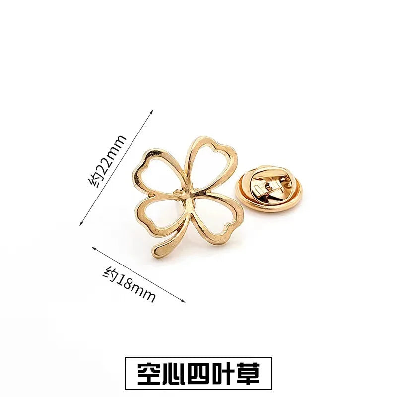 Fashion Flower & Bow Brooch Set