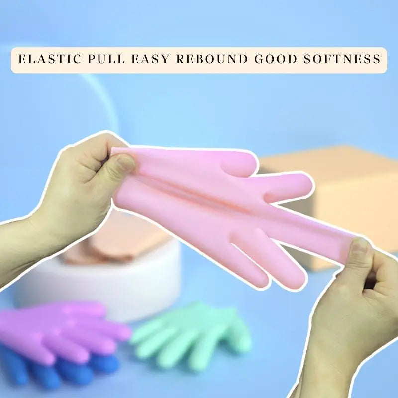 Anti-Slip Silicone Moisturizing Gloves