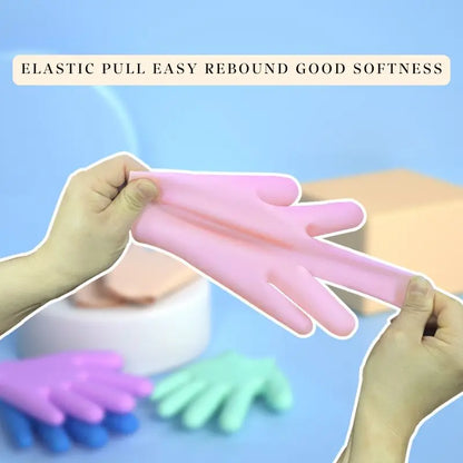 Anti-Slip Silicone Moisturizing Gloves