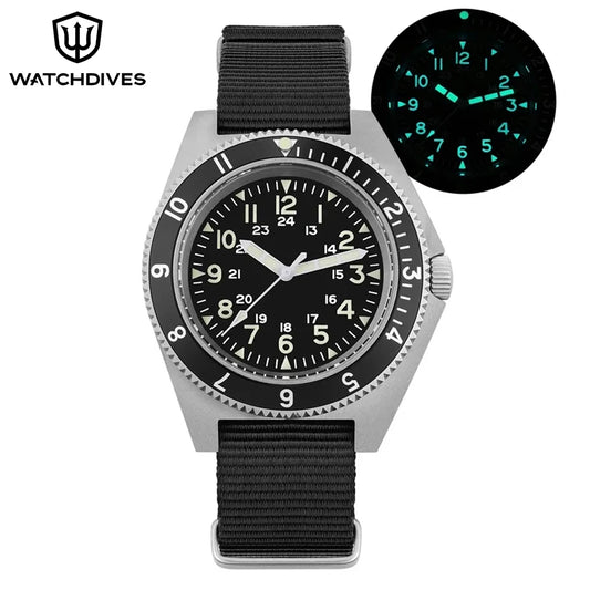 Watchdives Oval Stainless Steel Watch