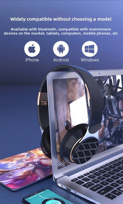 DIXSG Wireless & Wired Headphones with Active Noise Cancellation – 20 Hours Battery