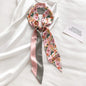 French Bow Tie Painting Silk Scarf