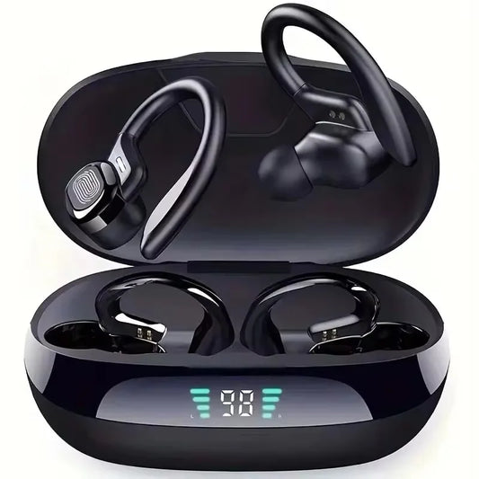 Bluetooth 5.3 Wireless Earphones with Voice Assistant & Wireless Charging