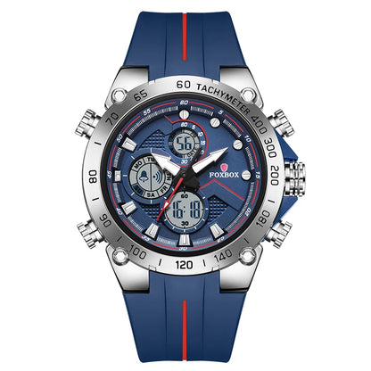 LIGE Dual Display Sports Watch