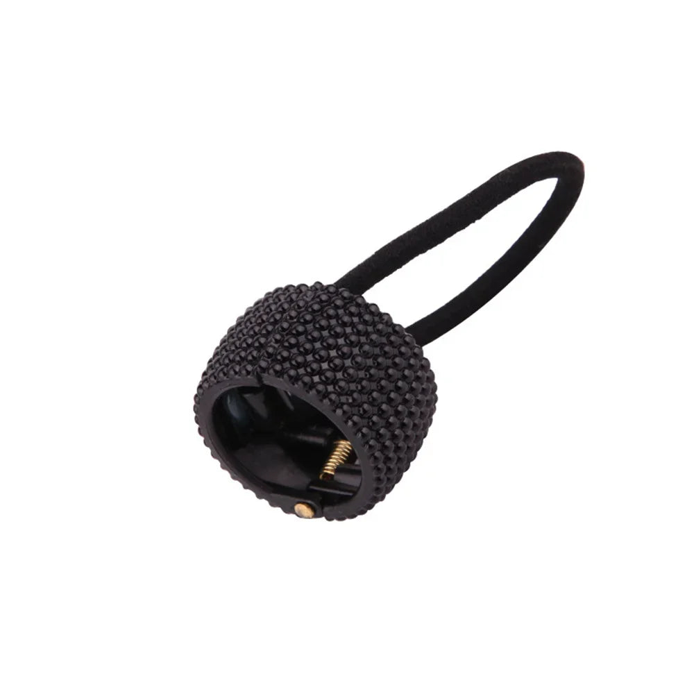 Semicircle Buckle Ponytail Holder