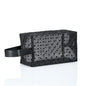 Transparent Heart Mesh Cosmetic Bag