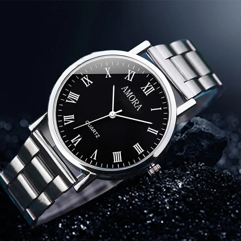 MOONBIFFY Analog-Digital Quartz Watch