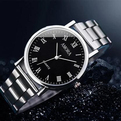 MOONBIFFY Analog-Digital Quartz Watch