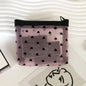 Clear Mesh Cosmetic Bag