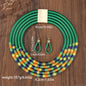 Trendy African Multi-Layer Woven Jewelry Set