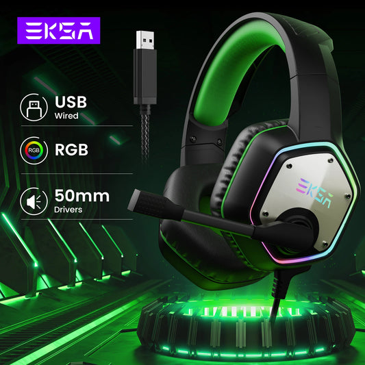 EKSA E1000 Wired Gaming Headset