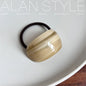 Semicircle Buckle Ponytail Holder