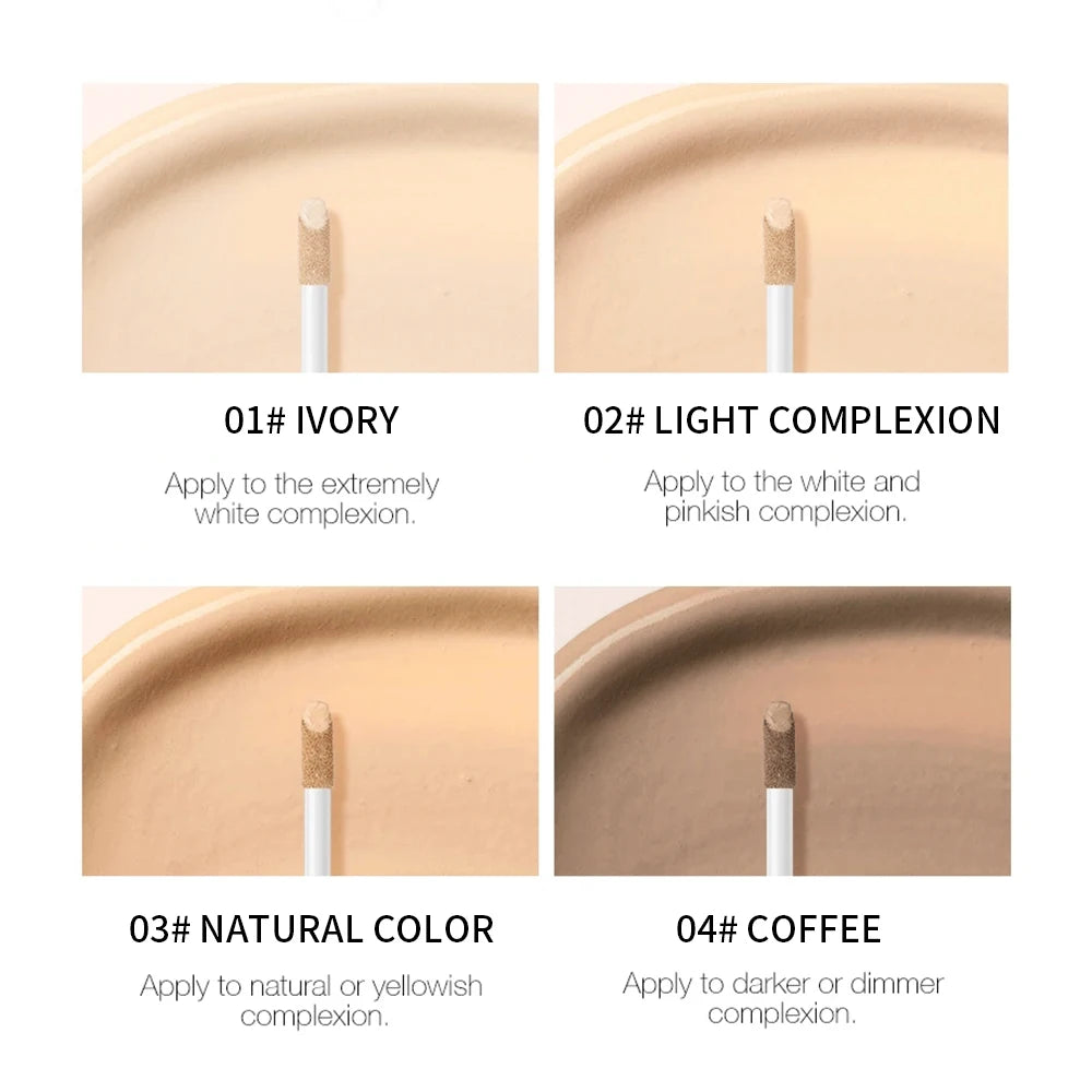 4-Color Liquid Concealer Cream