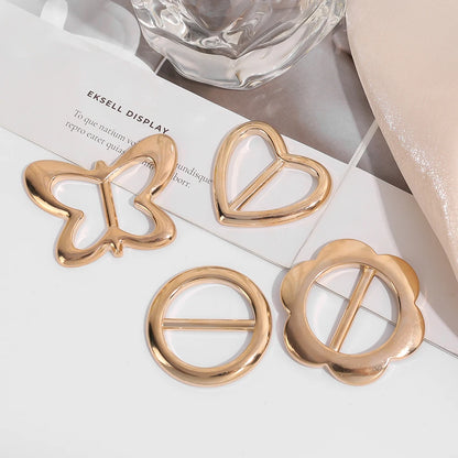 4-in-1 Fashion Scarf & Shirt Brooch