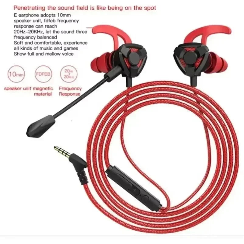 VIKEFON Wired TWS In-Ear Headphones