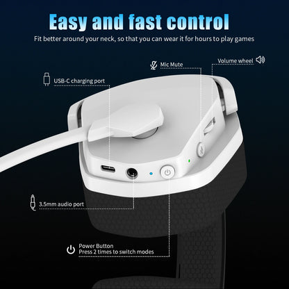 NUBWO Wireless & Wired In-Ear Headphones
