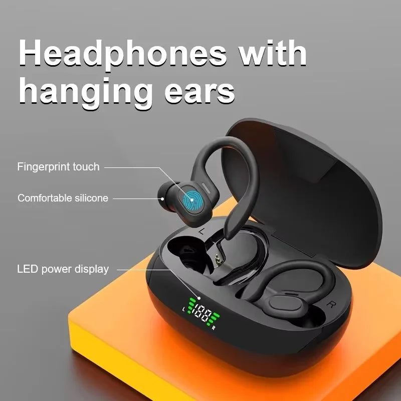 Bluetooth 5.3 Wireless Earphones with Voice Assistant & Wireless Charging
