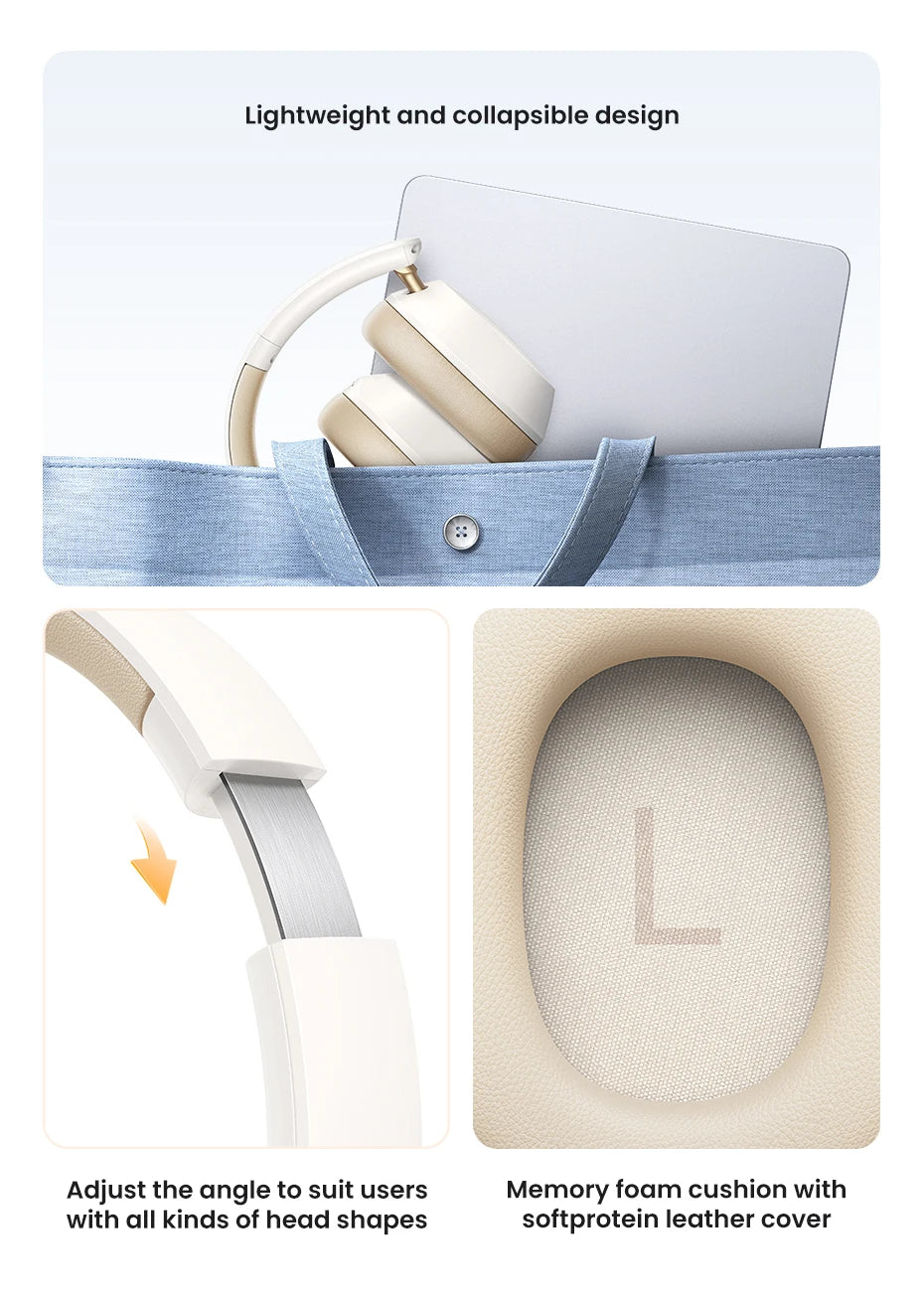UGREEN Wireless & Wired Headphones with ANC