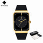 WWOOR Luxury Rectangle Silicone Watch