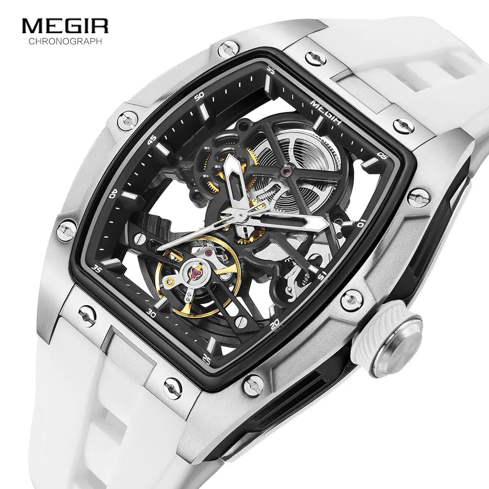 MEGIR Mechanical Skeleton Watch