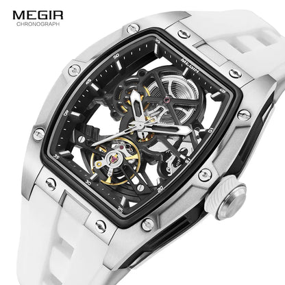 MEGIR Mechanical Skeleton Watch