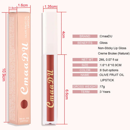 Long-Lasting, Waterproof Lip Gloss Set