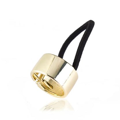 Semicircle Buckle Ponytail Holder